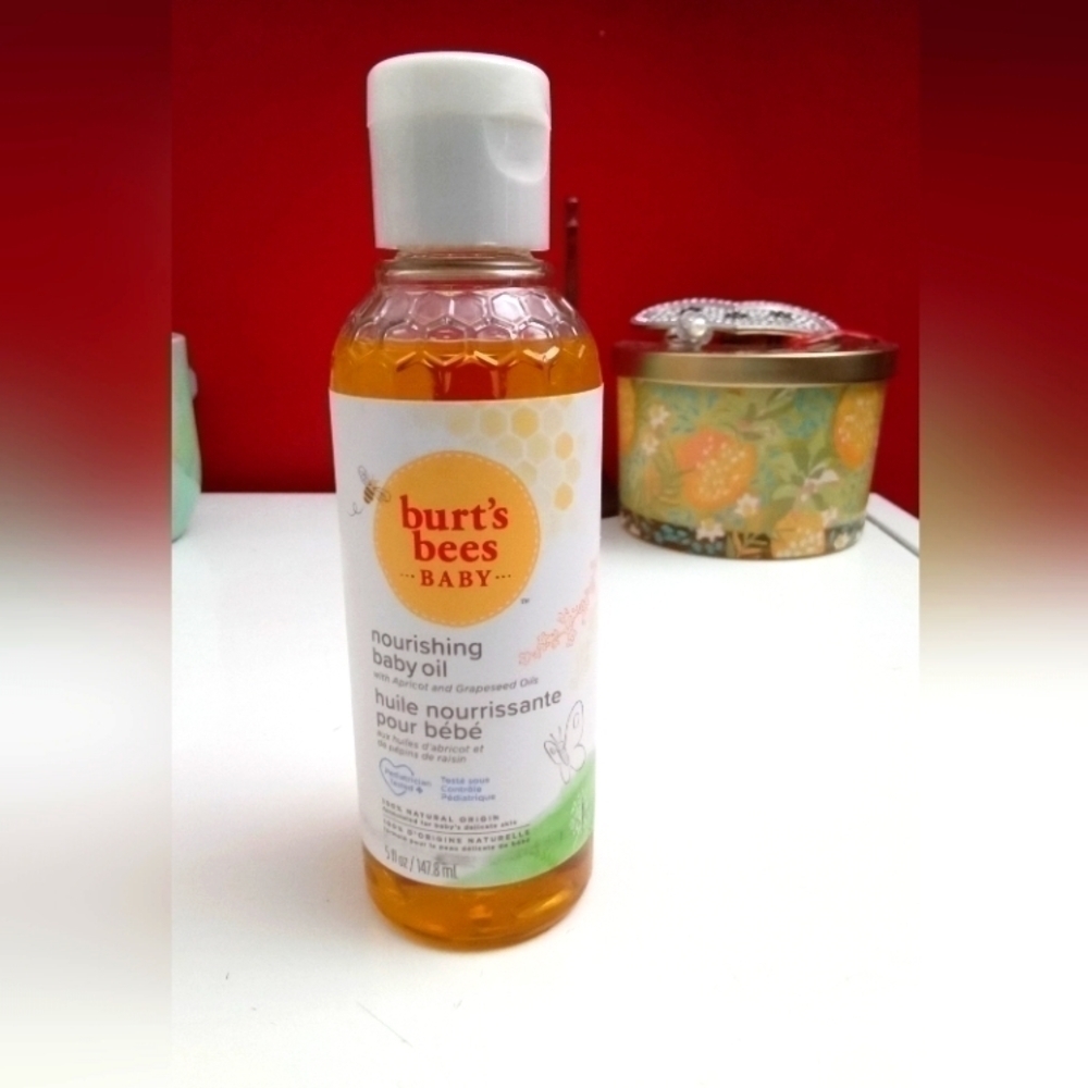 BURT'S BEES💥 BABY OIL 100% NATURAL 5 OZ 🆕